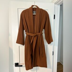 Worthington Trench Coat size XS worn once caramel brown